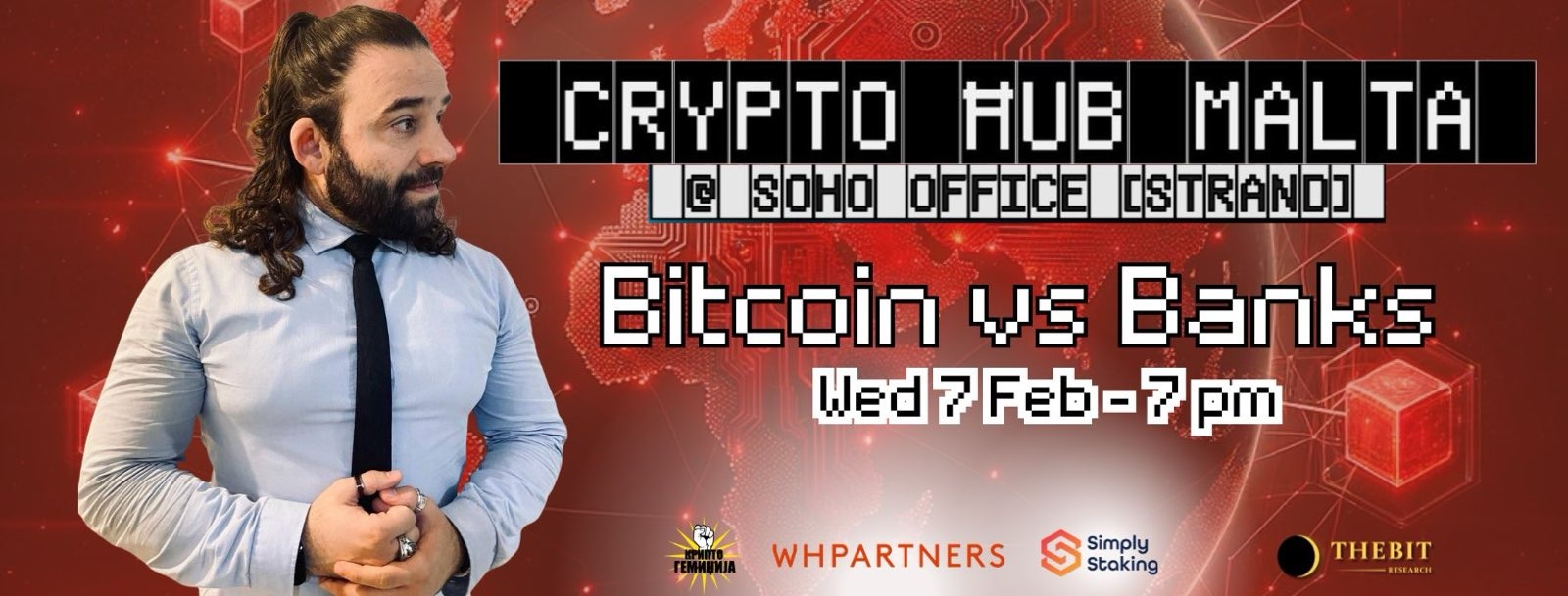 Bitcoin vs Banks from 2024-02-07 in Crypto Hub Malta