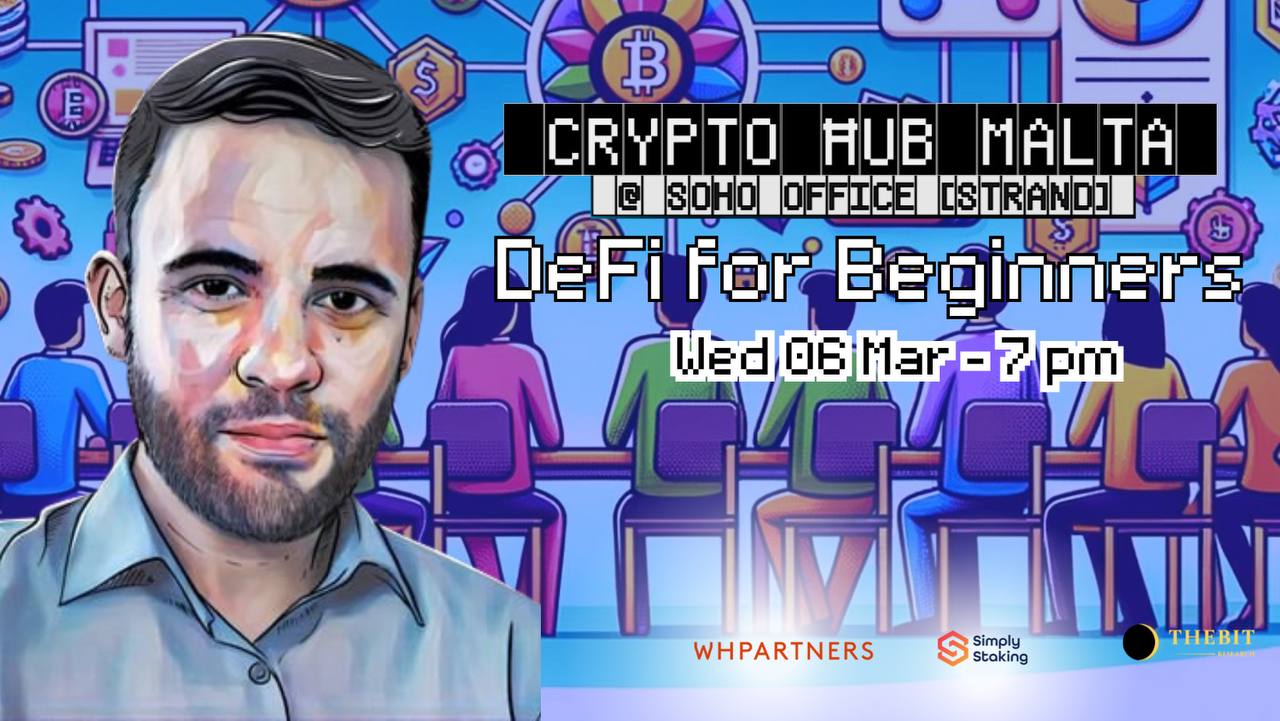 Sonar - DeFi for Beginners  from 2024-03-06 in Crypto Hub Malta