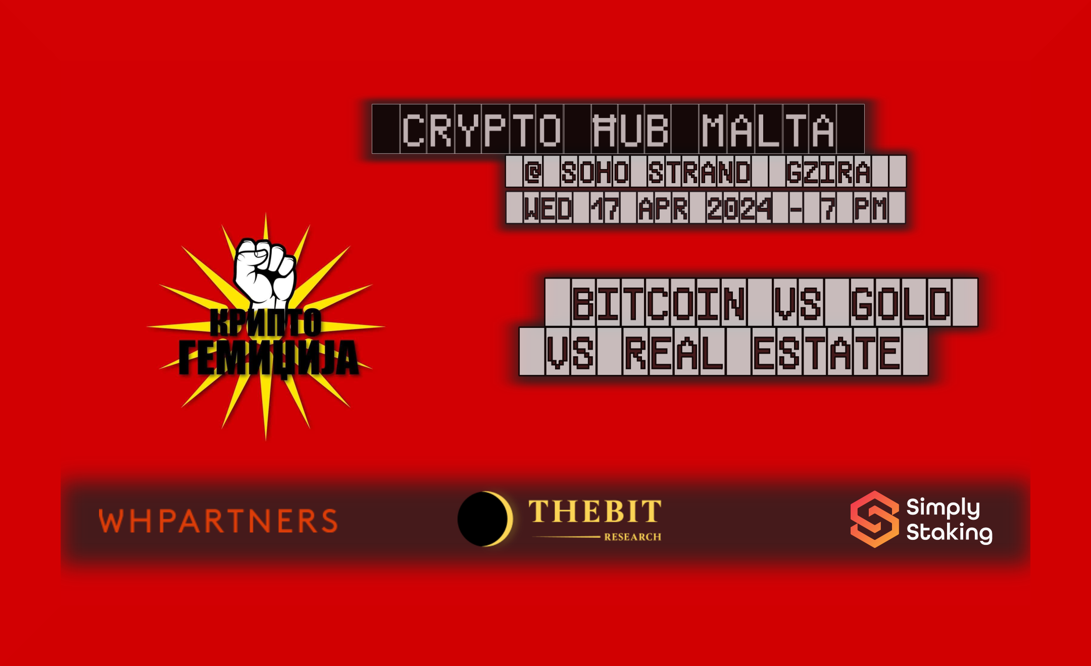 Crypto Hub Malta - Bitcoin vs Gold vs Real Estate   from 2024-04-17 in Crypto Hub Malta