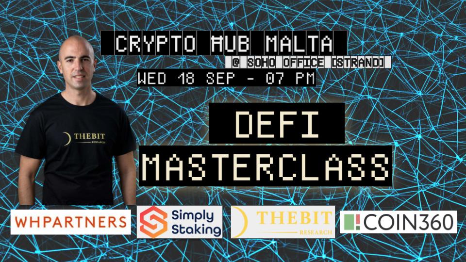 DeFi Masterclass from 2024-09-18 in Crypto Hub Malta